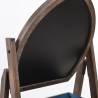 ESTANTERIA MADERA PIZARRA 40,5X40,5X120 3 ESTANTES