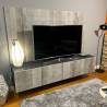 Mueble Tv Colgado Grafito / Arce